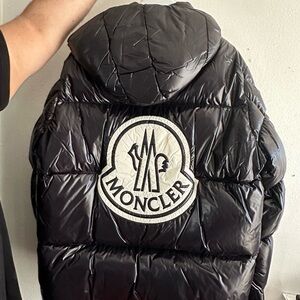 Moncler Black Puffer Jacket